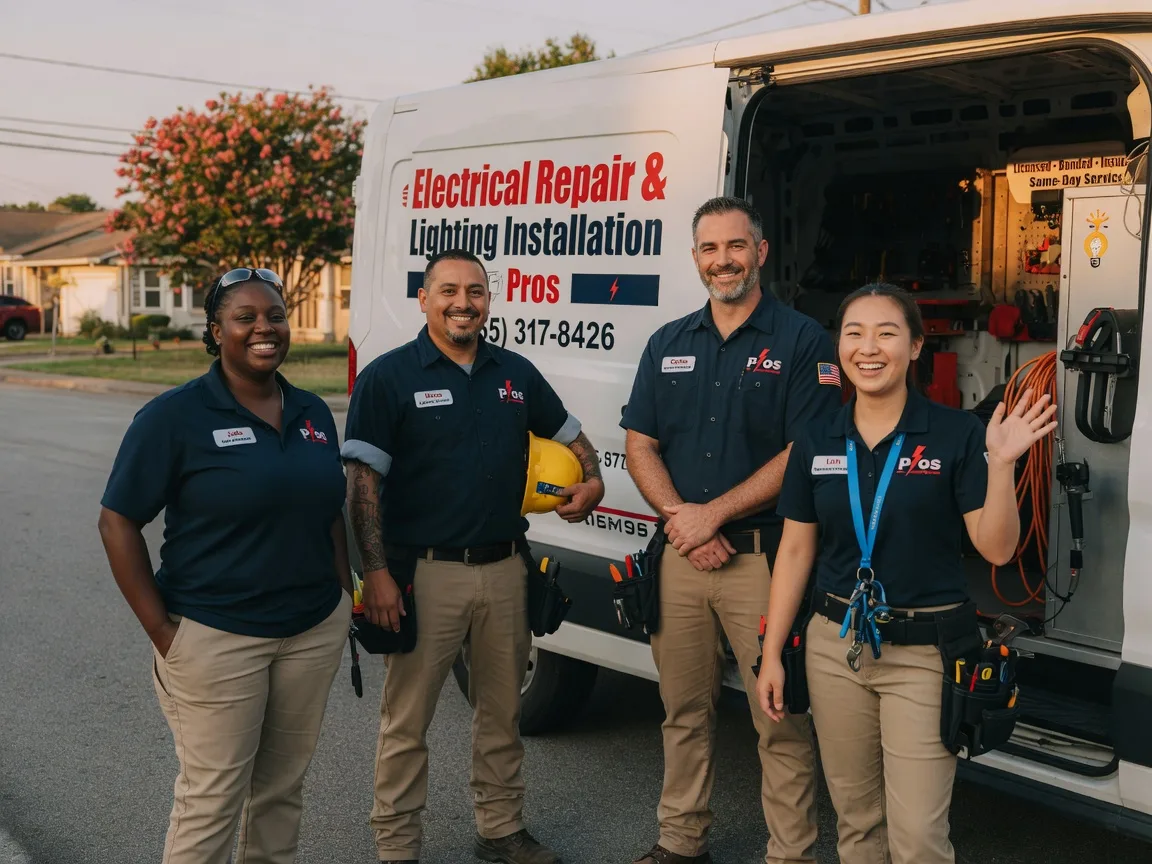 Licensed Electrician company in Waelder, TX